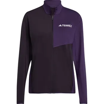 Dámské oblečení Dámská Fleecová mikina ADIDAS W MT CW T FZ FL JN0999 – Fialová L