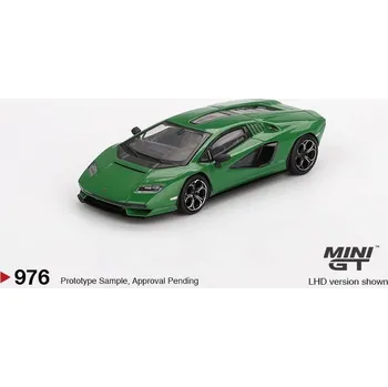 autíčko Lamborghini Countach LPI 800-4 - zelená - 1:64 - Mini GT -blistr - blister