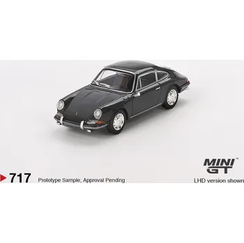 autíčko PORSCHE 911 (901) 1964 - šedá -1:64 - Mini GT