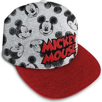 Kšiltovka EUROSWAN Kšiltovka Mickey klasik vel.54, 70% Polyester, 30% Rayon