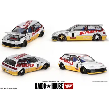 autíčko Honda Civic (EF) Kanjo V1 - 1:64 - Mini GT - Kaido House