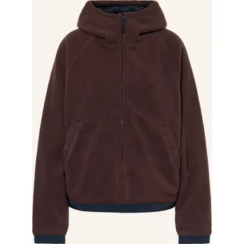 Carhartt Wip Dámská Bunda Z Medvídčí Kůže Hooded Helix, tmavě...