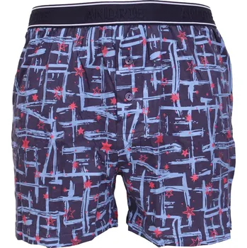 Trenýrky Pánské bavlněné trenky Andrie PS 5950 hvězdy velikost 3XL-62/64