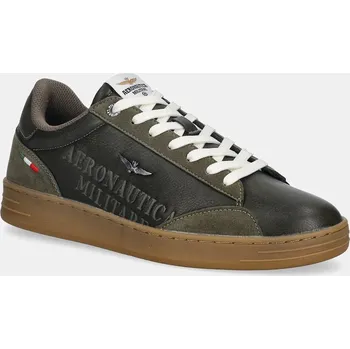 Pánské tenisky Tenisky Aeronautica Militare SNEAKERS pánské, zelená barva, 252SC0306UCT03385 252SC0306UCT03385.07301 87X, EUR 42