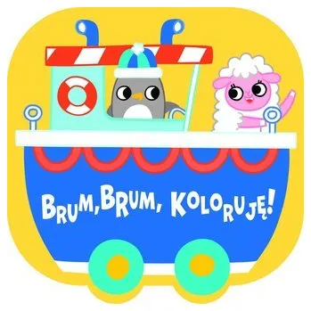 První čtění Brum, brum, koloruję! - Statek - Praca zbiorowa
