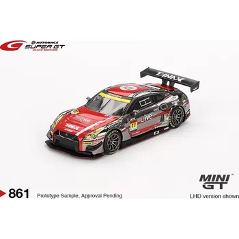 autíčko NISSAN GT-R (R35) NISMO GT3 nr.11 GAINER TANAX GT-R GAINER SUPER GT SERIES 2023 - 1:64 - Mini GT - blister