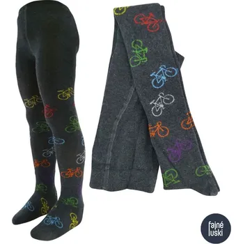 Punčochové kalhoty dětské MAX s obrázkem KOLA bike 122-128