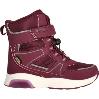 Chlapecká zimní obuv ZigZag Vizar dětské zimní boty s LED Zigzag bílá | fialová 3439294
