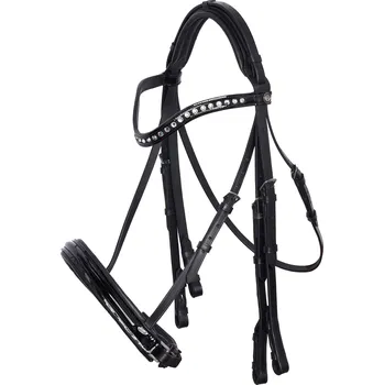 Uzdečka IRH Di Layla II Black lack-Chrystal