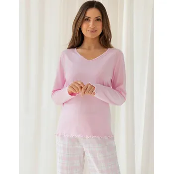 Dámské pyžamo DÁMSKÉ PYŽAMO 712 J/25 růžová