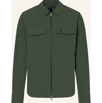 Fred Perry Pánská Bunda, tmavě zelená, 52