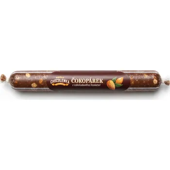 Čokoláda Chocolenka Čokoládový párek - Slaná mandle (Mléčná čokoláda)