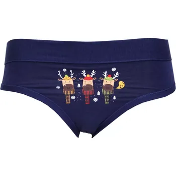 Kalhotky Dámské kalhotky Andrie PS 1070 navy velikost M-38/40