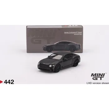 autíčko Bentley Continental GT Speed Anthracite Satin - 1:64 - Mini GT