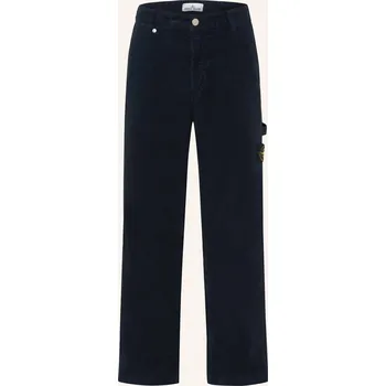 Pánské kalhoty Stone Island Pánské Chino Volný Střih, tmavě modrá, 46
