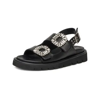 Dámské sandále Sandály Eva Minge SNOWDROP-I75-563 Černá 37