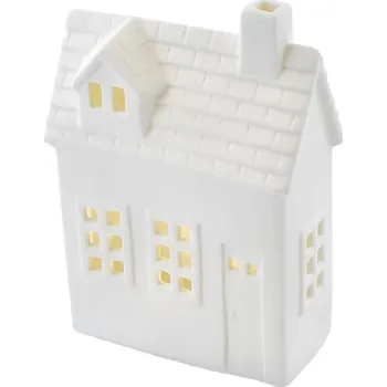 Vánoční dekorace EMOS DCLW37 keramický domeček 18 cm