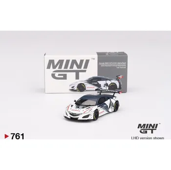 autíčko HONDA NSX GT3 EVO ALPHATAURI YUKI TSUNODA RED BULL FORMULA NURBURGRING 2023 - bílá - 1:64 - Mini GT
