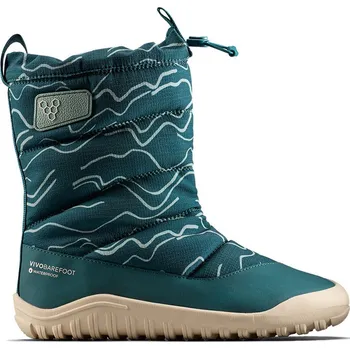 Dívčí sněhule Vivobarefoot TRACKER BOOT AT KIDS DEEP TEAL Velikost: 30