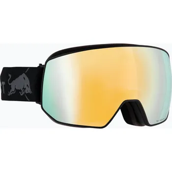 Lyžařské brýle Red Bull SPECT Fink black/smoke with yellow mirror
