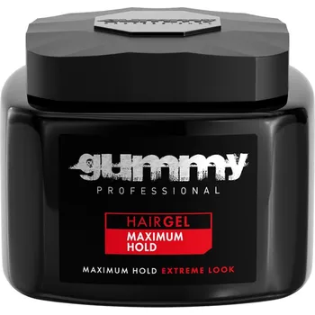 Stylingový přípravek Gummy Hair Gel MAXIMUM HOLD - gel na vlasy s maximálně silnou fixací 700 ml - Kelímek