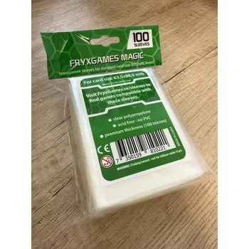 Příslušenství ke karetním hrám Fryxelius FryxGames Magic Sleeves (100 pcs) 63,5x88,9mm