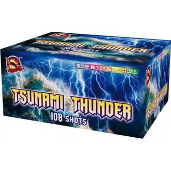 Zábavní pyrotechnika Ohňostroj Tsunami Thunder 108ran