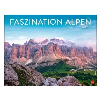 Kalendář Faszination Alpen Posterkalender 2026 (DE)