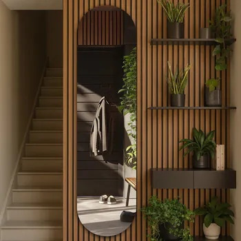 Zrcadlo DARAMIO Zrcadlo Pure R32 50x200 cm