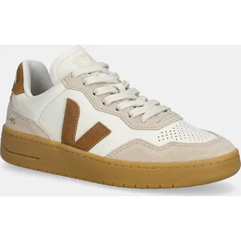 Dámské tenisky Kožené tenisky Veja V-90 dámské, béžová barva, VD2020915A, 38, 02X