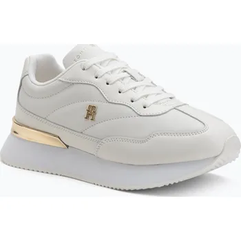 Dámské tenisky Dámské boty Tommy Hilfiger Chic Fashion Runner white/ecru