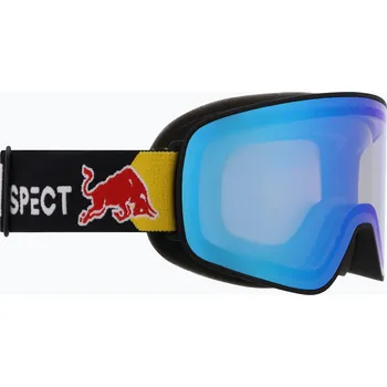 Lyžařské brýle Red Bull SPECT Rush Photo matte black/light blue with blue chrome X