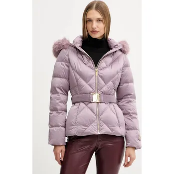 Péřová bunda Marciano by Guess ELLY růžová barva, zimní, 5BGL37 7374A 5BGL37.7374A 34X, vel. 44