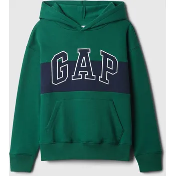 Chlapecká mikina GAP Chlapecké Dětská mikina s logem Gap Zelená XS (2948911)