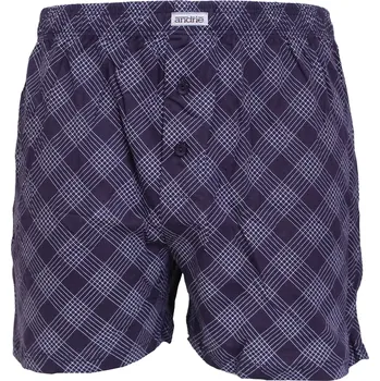 Trenýrky Pánské bavlněné trenky Andrie PS 5915 navy velikost 3XL-62/64