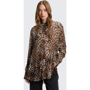 Dámská košile Dámská košile HUGO The Boyfriend Shirt 50548396 zvířecí Velikost: 32