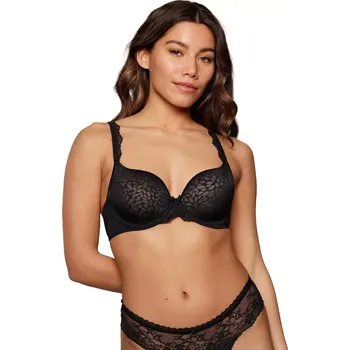 Podprsenka Podprsenka LingaDore 1400-1 black nude velikost 70F