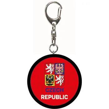 Puk Přívěšek CCM Mini puck State Emblem Red