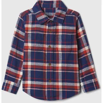 GAP Chlapecké Baby flanelová košile GAP Modrá 3 roky (2950158)