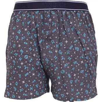 Trenýrky Pánské bavlněné trenky Andrie PS 5950 zvěrokruh velikost XL-54/56