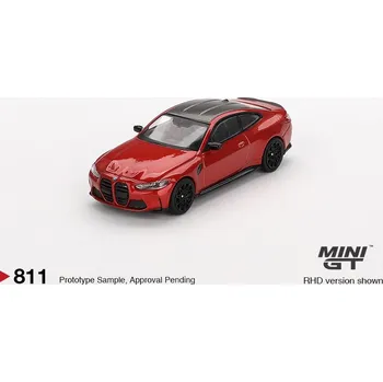 autíčko BMW M4 Competition (G82) Sakhir Orange 2024 - 1:64 - Mini GT