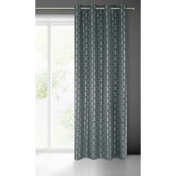 Závěs HOTOVÝ ZÁVĚS CANDE 140X250 CM TMAVĚŠEDÁ