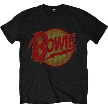 Pánské tričko David Bowie Diamond Dogs Vintage Black L Tričko