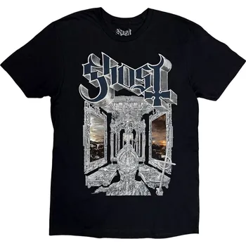 Pánské tričko Ghost Tričko Skeleta Album Cover '25 Tour Dates Unisex Black XL