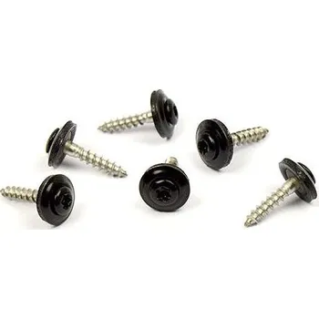 Spojovací materiál WT WINTECH Klempířský šroub + EPDM, Černá RAL 9005 4,5 × 25 A2 200 ks