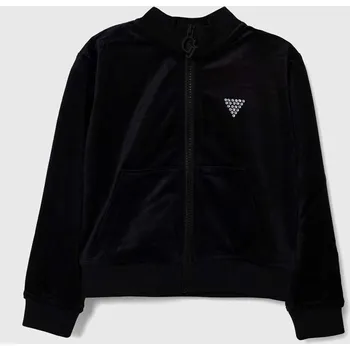 Chlapecká mikina Dětská velurová mikina Guess J4RQ22.KBXI2.PPYH černá 99X, vel. 158-166