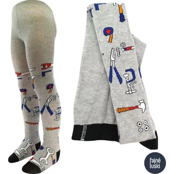 Punčochové kalhoty dětské MAX s obrázkem NÁŘADÍ 86-95