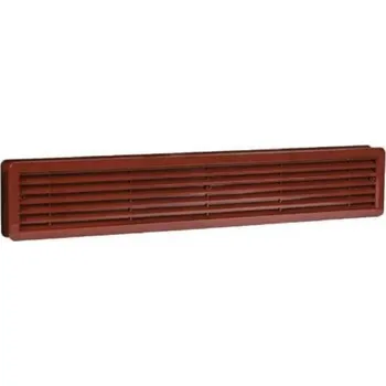 Větrací mřížka HACO VM 500x90 Hnědá