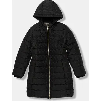 Chlapecká bunda Dětská bunda Guess černá barva, J5BL23 WI140 J5BL23.WI140.9BYA 99X, vel. 125-135