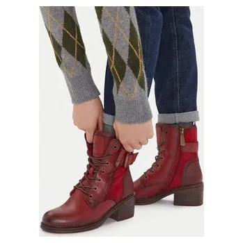 Pracovní obuv Kotníková obuv Beverly Hills Polo Club EO-WS12630-01 Červená 41